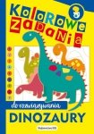 Kolorowe zadania do rozwiązywania Dinozaury
