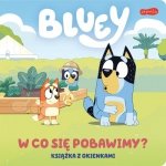 Bluey W co się pobawimy? Książka z okienkami