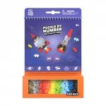Plus-Plus Puzzle By Number Activity Pad Kosmiczny