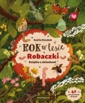 Rok w lesie Robaczki Książka z okienkami