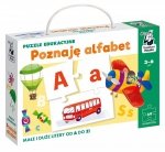 Puzzle edukacyjne. Poznaję alfabet 3-6 lat
