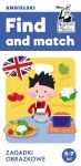 Kapitan Nauka. Zagadki obrazkowe. Angielski. Find and match. Wydanie 2020