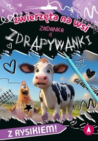 Zwierzęta na wsi Zadanka & zdrapywanki 