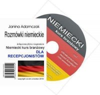 Niemiecki dla recepcjonistów. Słownictwo branżowe na CD MP3 