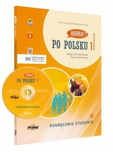 Hurra Po Polsku 1. Podręcznik studenta. Nowa edycja + CD mp3 + filmy + aplikacja