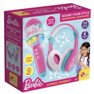 Barbie Niech wybrzmi twój styl Słuchawki i mikrofon