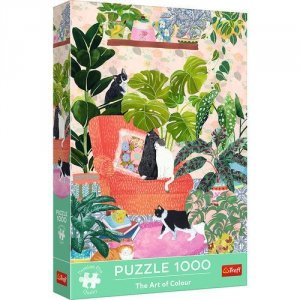Puzzle 1000 Premium Plus Quality The Art of Colour: Nie ma to jak w domu