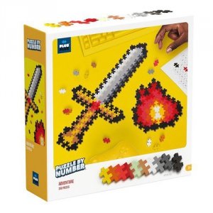 Plus-Plus Puzzle by Number Adventure 250 elementów
