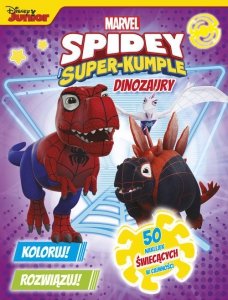 Koloruj! Rozwiązuj! Dinozaury Marvel Spidey i Super-kumple