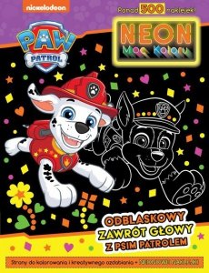 Psi Patrol Neon Moc koloru 2 Odblaskowy zawrót głowy z Psim Patrolem
