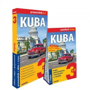 Kuba 3w1 przewodnik + atlas + mapa