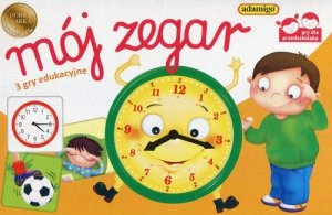 Mój zegar 3 gry edukacyjne