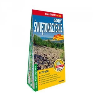 Góry Świętokrzyskie laminowana mapa turystyczna 1:75 000