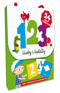 123 Liczby i kształty. Karty edukacyjne dla najmłodszych