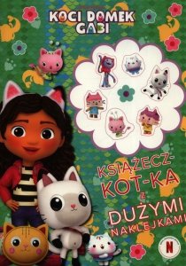 Koci Domek Gabi Książecz-kot-ka z dużymi naklejkami