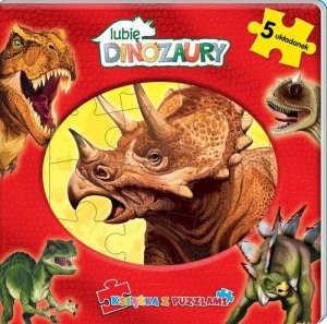Moje Dinozaury. Książka z puzzlami
