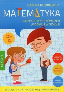 Matematyka 1 Karty pracy do ćwiczeń w domu i w szkole