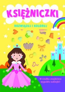 Rozwiązuj i koloruj Księżniczki