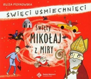 Święty mikołaj z miry święci uśmiechnięci