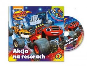 Akcja na resorach blaze i megamaszyny + dvd