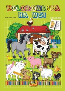 Kolorowanka na wsi