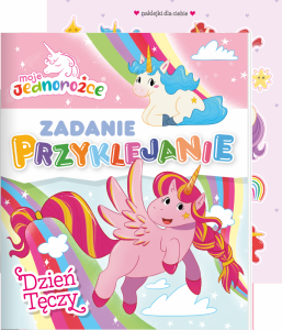 Dzień tęczy. Moje Jednorożce. Zadanie Przyklejanie