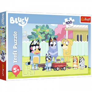 Puzzle 100 Wesoły świat Bluey 16471