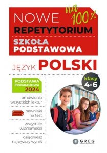 Język polski. Nowe Repetytorium. Szkoła podstawowa. Klasa 4-6 wyd. 2025