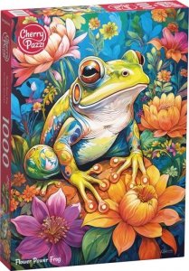 Puzzle 1000 CherryPazzi Flower Power Frog 31100