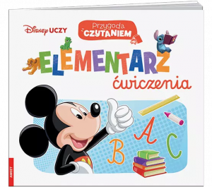 Disney Uczy Przygoda z czytaniem Elementarz Ćwiczenia PCC-9305