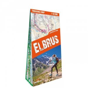 Elbrus trekking map 1:50 000 laminat 2018