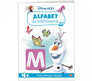 Disney uczy Kraina lodu Alfabet do kolorowania UKOA-9301