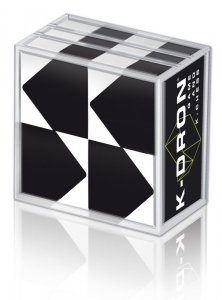 Łamigłówka  K-Dron - Łamacz głów czarno-biały