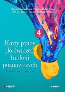 Karty pracy do ćwiczeń funkcji poznawczych. Część 4. Ćwicz swój umysł