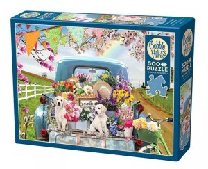 Puzzle 500 Wiosenna przejażdżka 113776