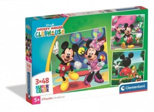 Puzzle 3x48 Super kolor Mickey Mouse Clubhouse 25005