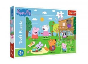 Puzzle maxi Świnka Peppa Zabawy na polanie 24