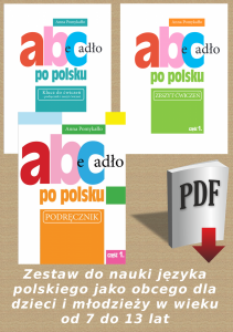 Abecadło po polsku. Zestaw do nauki języka polskiego jako obcego dla dzieci i młodzieży w wieku od 7 do 13 lat (e-book)