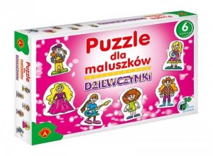 Puzzle dla maluszków-Dziewczynki