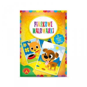 Piaskowe Malowanki Piesek Kotek