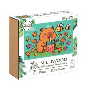 Milliwood. Puzzle 30 elementów. Kapibara