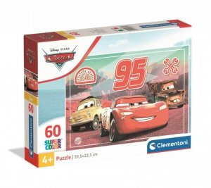 Puzzle 60 elementów. Super kolor. Cars