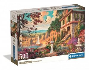 Puzzle 500 elementów. Compact. Victorian Promenade