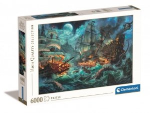 Puzzle 6000 elementów. HQ Pirates Battle