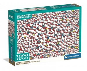 Puzzle 1000 elementów. Compact. Impossible Hello Kitty