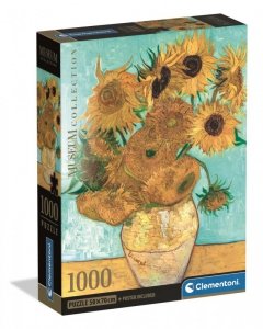 Puzzle 1000 elementów Compact Museum Van Gogh: Sun Flower