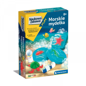 Naukowa zabawa. Morskie mydełka. Clementoni 50709