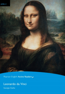 PEAR. Leonardo Da Vinci. Book with eBook and audio. Level 4