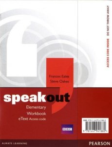 Speakout Elementary Workbook eText Access Card OOP