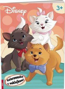 Disney. Kolorowanka z Naklejkami